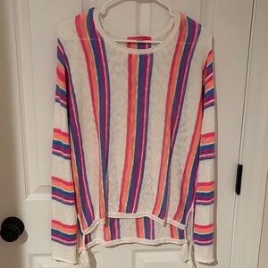 Lilly Pulitzer Colorful Striped Sweater